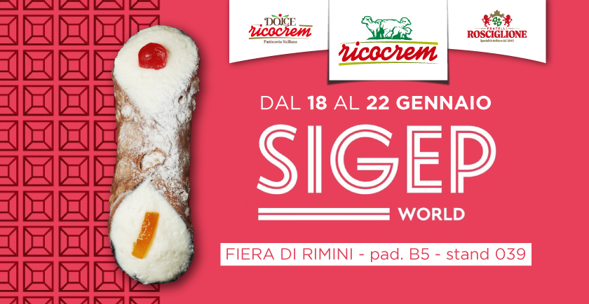 sigep 2025 ricocrem e rosciglione alla fiera di rimini